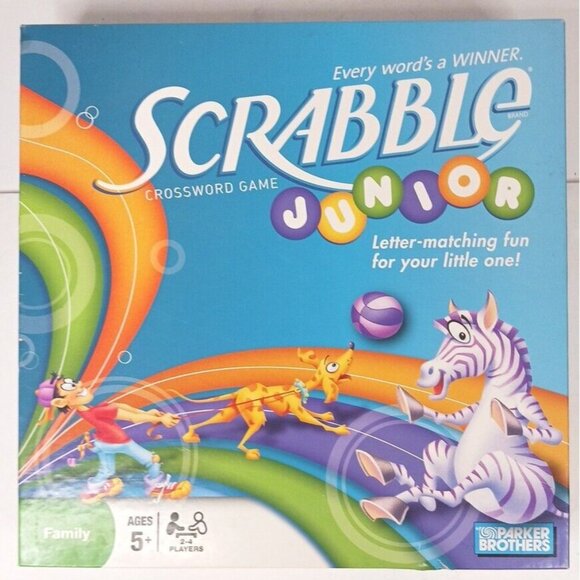 Parker Brothers Toys Parker Brothers Scrabble Junior Crossword Game Parker Brothers Toys Parker Brothers Scrabble Junior Crossword Game